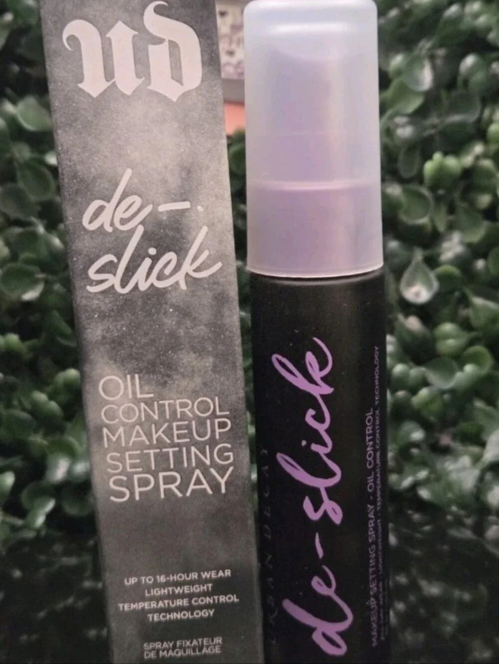 Urban Decay De-Slick Oil Control Setting Spray Matte Discontinued 1oz Travel Siz